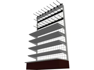 Mesh Shelf 3D Model