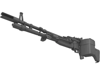 M60 3D Model