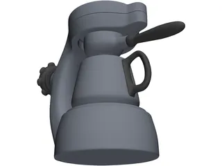 Atomic Coffee Maker 3D Model