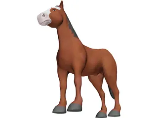 Horse 3D Model