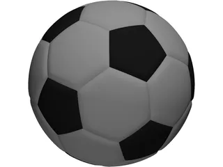 Football 3D Model