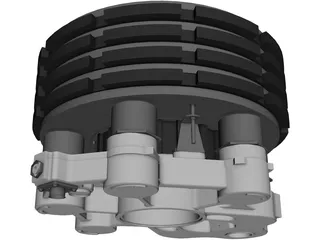 Brake Assembly Boeing 3D Model