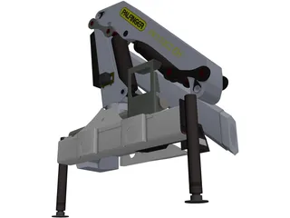 Palfinger Crane PK33002 3D Model