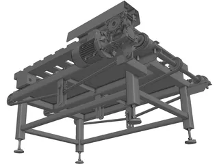 Pallet Dispenser 3D Model