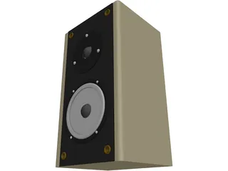 Speaker 3D Model