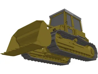 Liebherr Laderaupe 3D Model