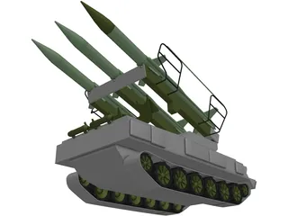 SA-6 3D Model