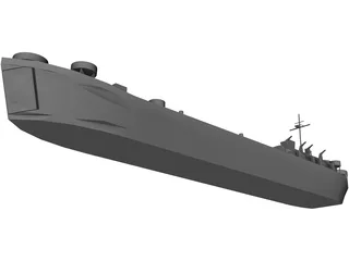 LST 511 Class 3D Model