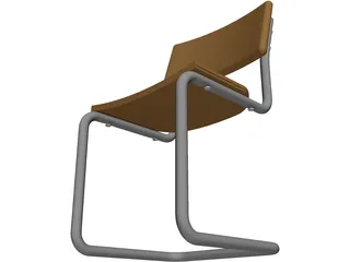 Chair Cantilever 3D Model