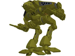 Cougar Battletech 3D Model
