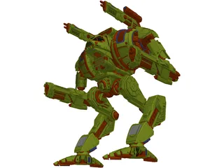 BloodAsp Battletech 3D Model