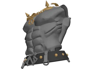 Breat Plate 3D Model