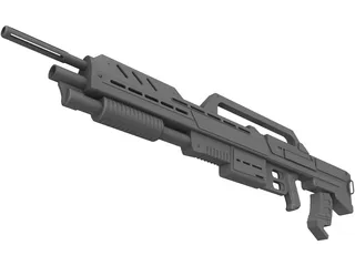 Morita Assault Rifle 3D Model