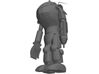 Super Armored Fighting Suit 3D Model