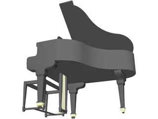 Piano 3D Model