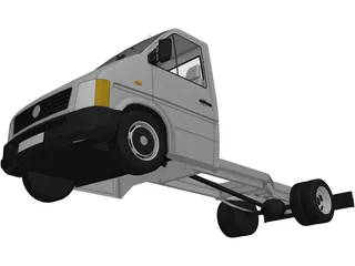 Volkswagen LT Single Cabin 3D Model