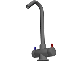 Modern Kitchen Faucet  3D Model