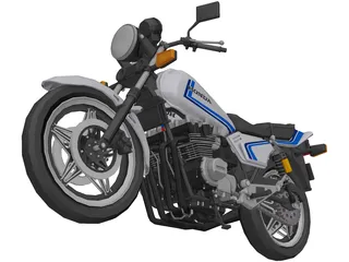 Honda CBR750 3D Model