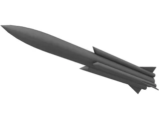 Missile AS17 Krypton 3D Model