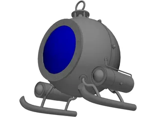 Bathyscaphe 3D Model