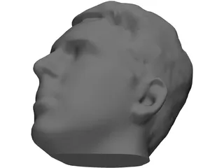 Head Male 3D Model