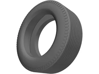 Tire Generic 3D Model