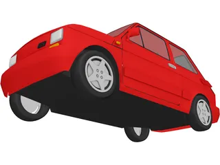 Fiat Maluch 3D Model