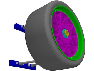 Wheel 3D Model