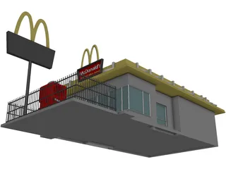 McDonalds 3D Model