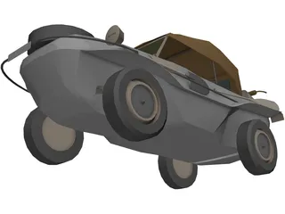 Schwimmwagen 3D Model