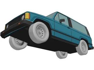 Isuzu Trooper (1986) 3D Model