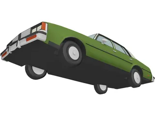 Oldsmobile Cutlass Sedan (1985) 3D Model