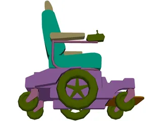 Pronto Wheelchair 3D Model