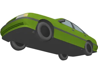 Opel Vectra (1990) 3D Model