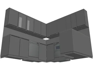 Kitchen Complete 3D Model