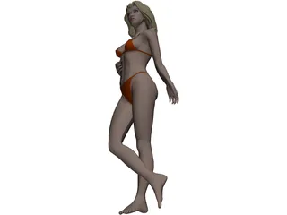 Lady 3D Model