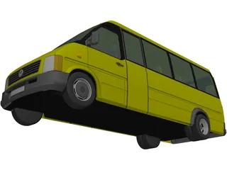 Volkswagen LT Bus [+Interior] 3D Model