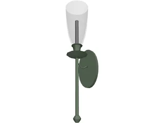 Lamp Wall 3D Model