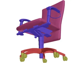 Chair Arms Task 3D Model