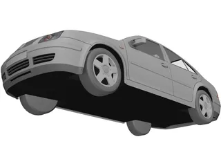 Volkswagen Bora 3D Model