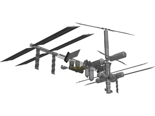 International Space Station 3D Model