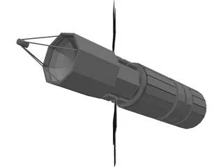 Satellite Zenith 3D Model