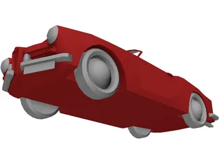 Alfa Romeo Guilietta Spider 3D Model