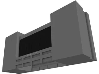 VA Medical Center 3D Model