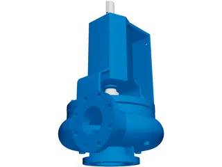 Centrifugal Pump Halco 2500 Supreme 3D Model