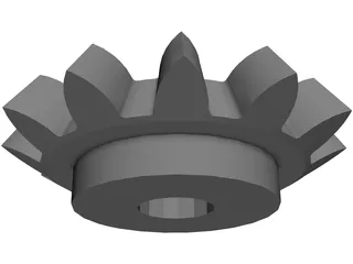 Bevel Pinion 3D Model