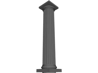 Column 3D Model