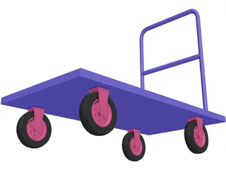 Pushcar 3D Model