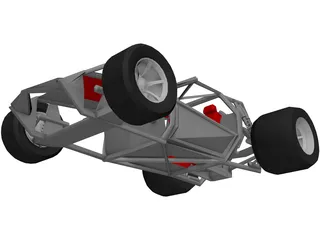 Dune Buggy 3D Model