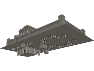 Second Temple 3D Model